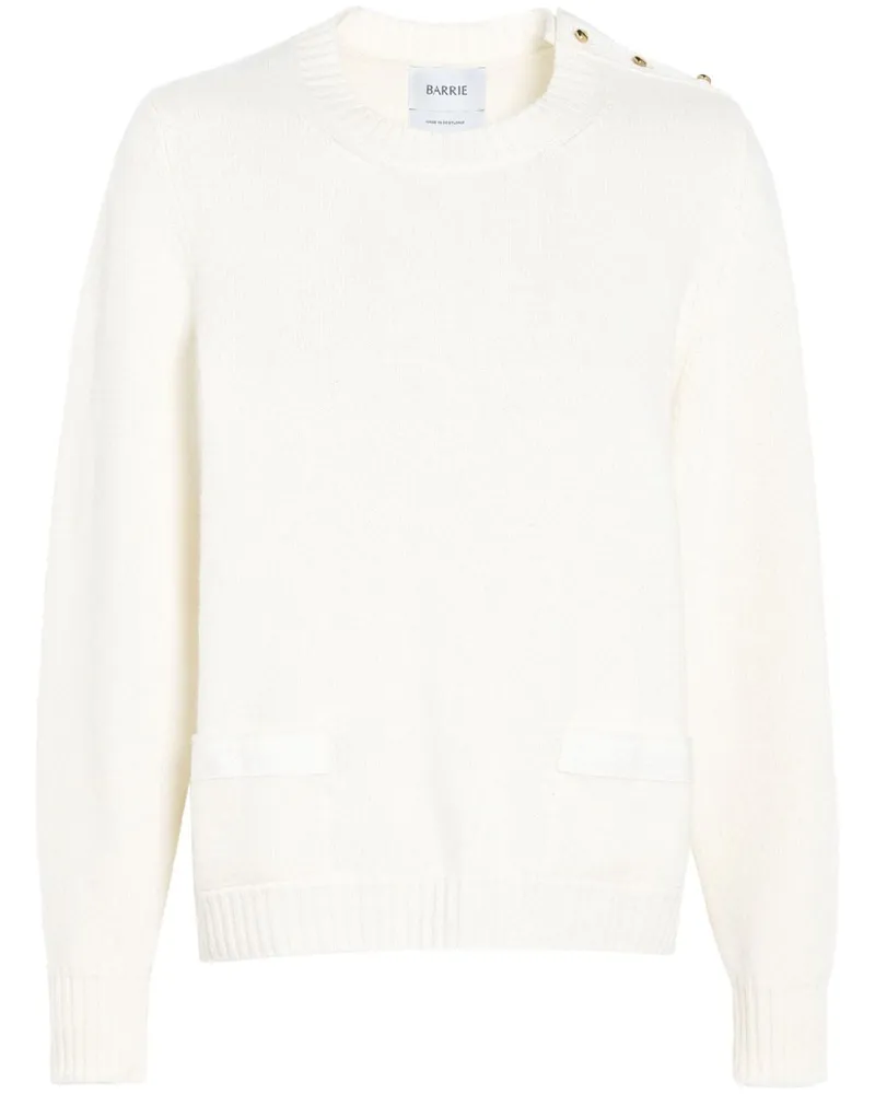 Barrie Pullover mit Schleifendetail - Weiß Weiß