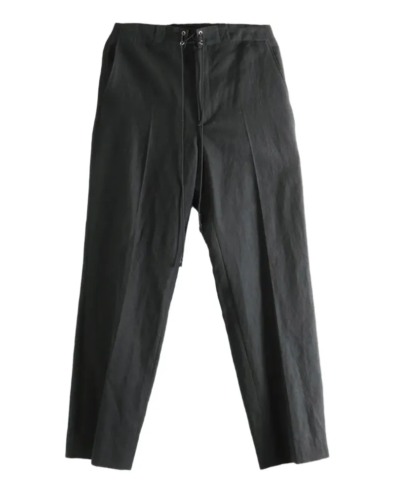 AURALEE drawstring trousers - Grau Grau