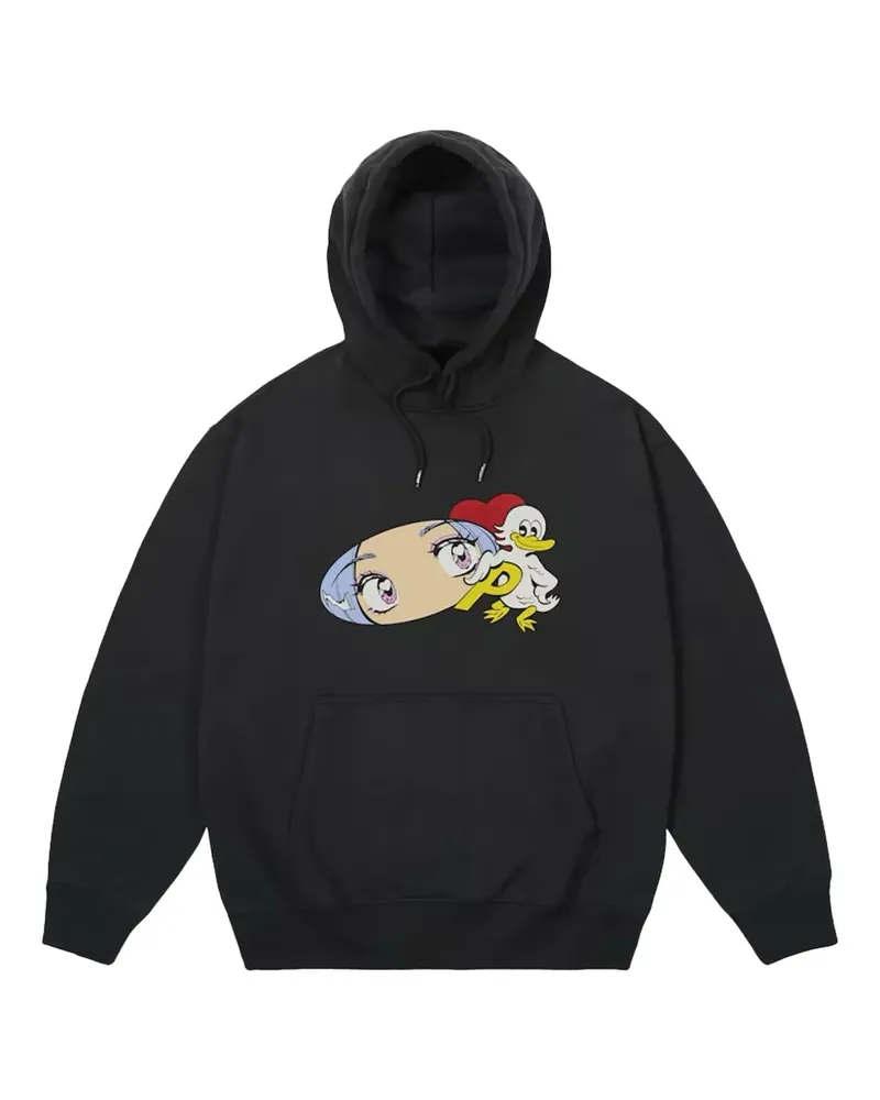 PALACE Rear View hoodie - Schwarz Schwarz