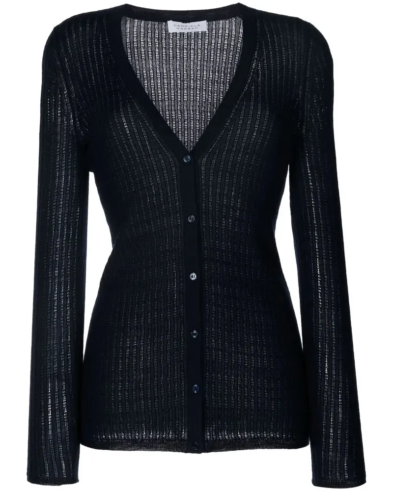 Gabriela Hearst Gestrickter Cardigan - Blau Blau
