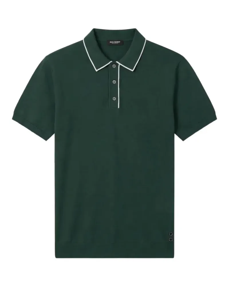 Ron Dorff button-fastening polo shirt - Grün Grün