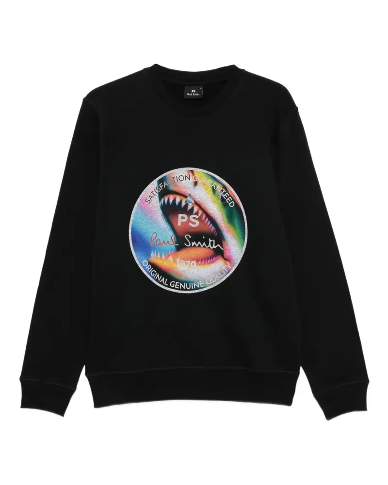 Paul Smith graphic-print sweatshirt - Schwarz Schwarz