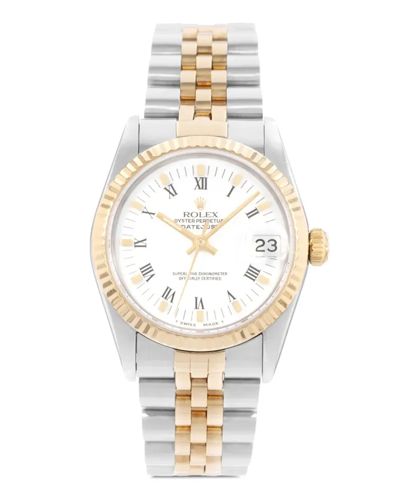 Rolex Datejust Armbanduhr 31mm - Weiß Weiß