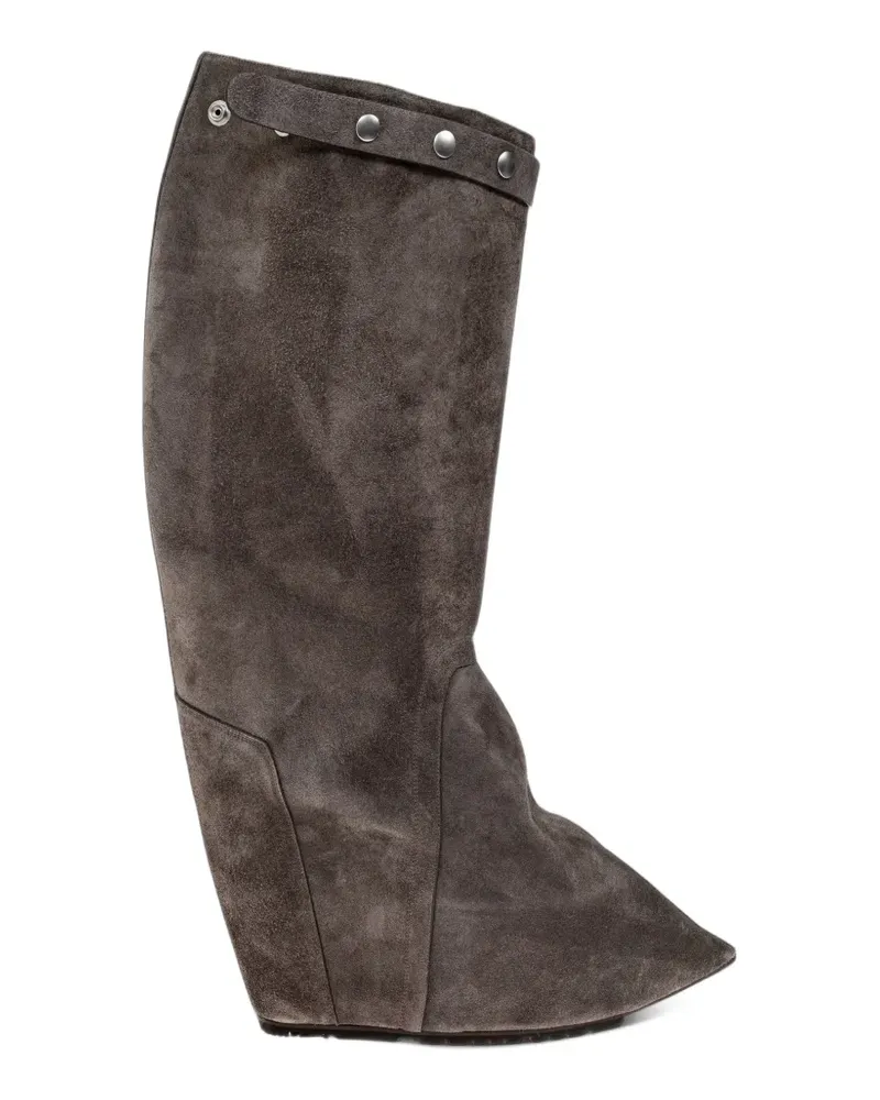 Rick Owens Taconaska Stiefeletten - Grau Grau