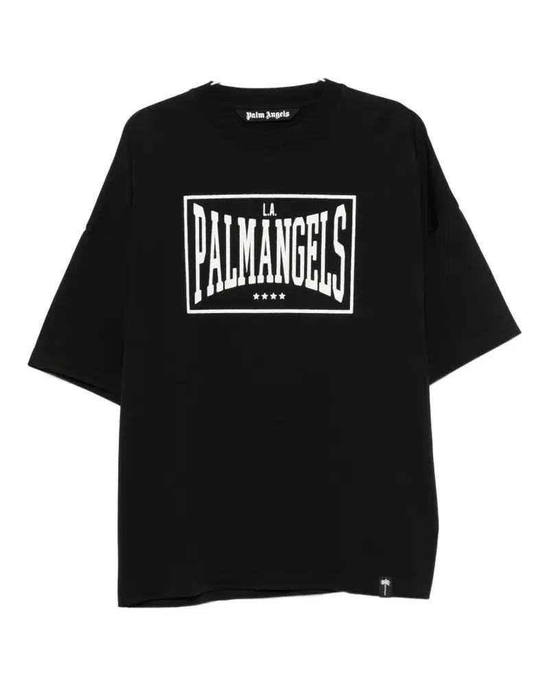 Palm Angels Vintage Box Logo printed short-sleeve T-shirt - Schwarz Schwarz