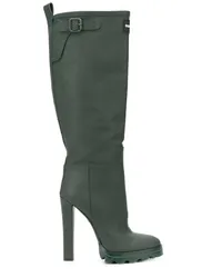 Dsquared2 Regenstiefel mit Stiletto-Absatz Grün