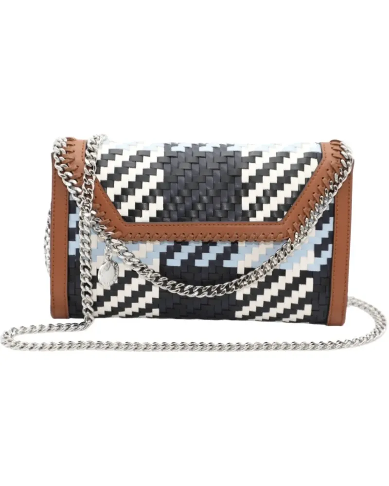 Stella McCartney Gewebte Umhängetasche - Blau Blau