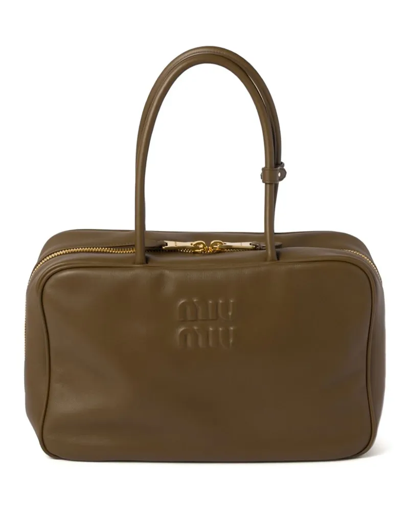 Miu Miu Beau Tote Bag - Grün Grün