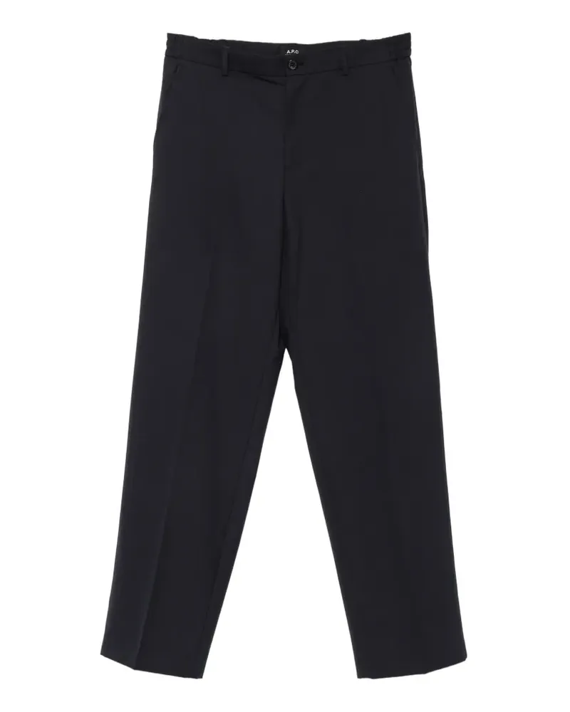 A.P.C. Klassische Straight-Leg-Hose - Blau Blau