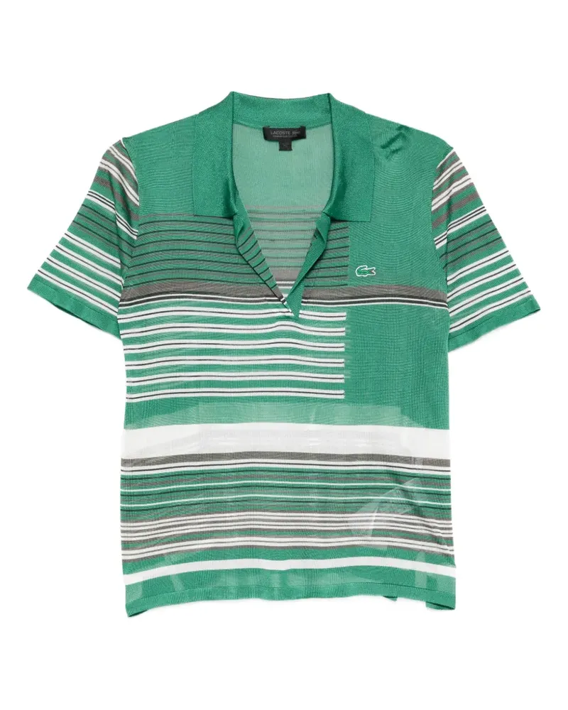 Lacoste striped polo shirt - Grün Grün