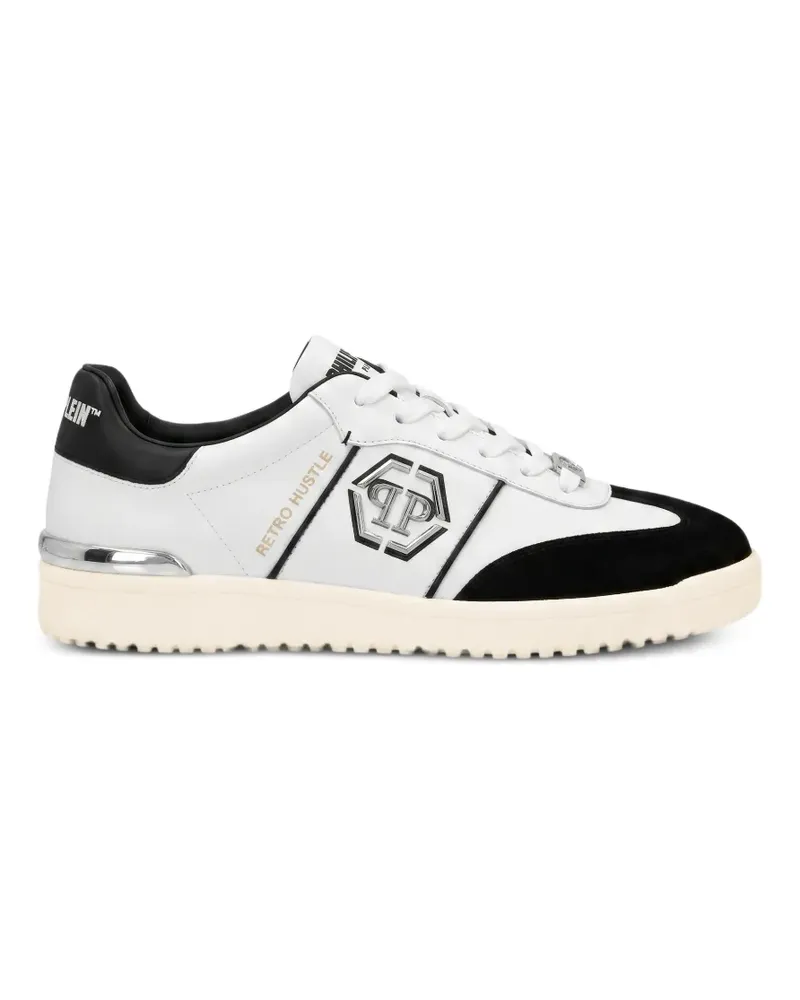 Philipp Plein low-top sneakers Retro Hustle bicolor - Weiß Weiß