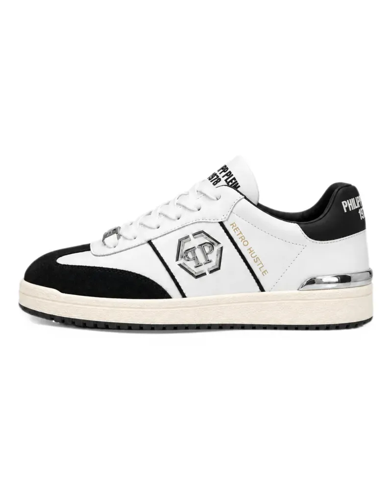 Philipp Plein Retro Hustle Sneakers - Weiß Weiß