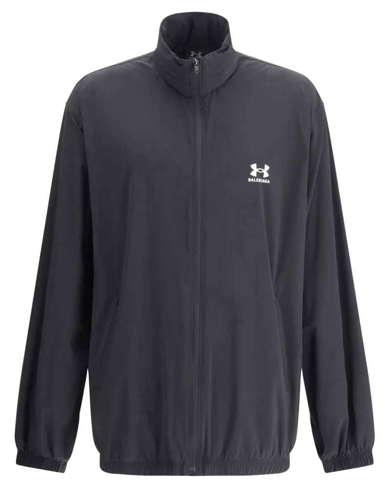 Balenciaga x Under Armour Windbreaker mit Print - Schwarz Schwarz