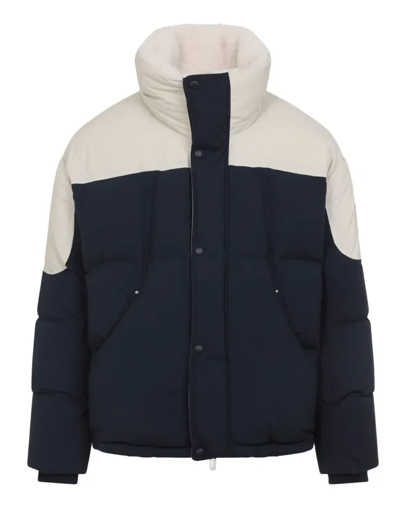 Moose Knuckles Gefütterte Jacke mit Stehkragen - Blau Blau