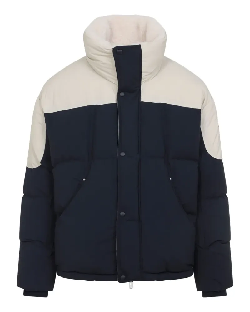 Moose Knuckles Gefütterte Jacke mit Stehkragen - Blau Blau