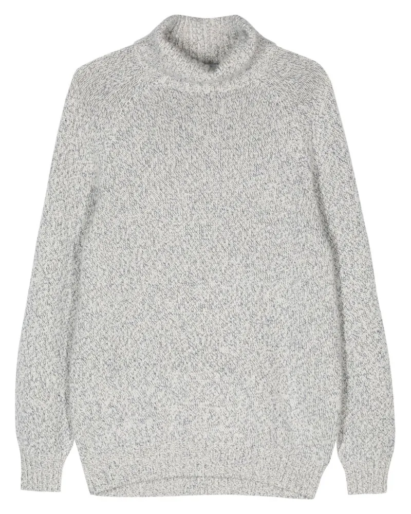 Brunello Cucinelli Melierter Strickpullover - Grau Grau