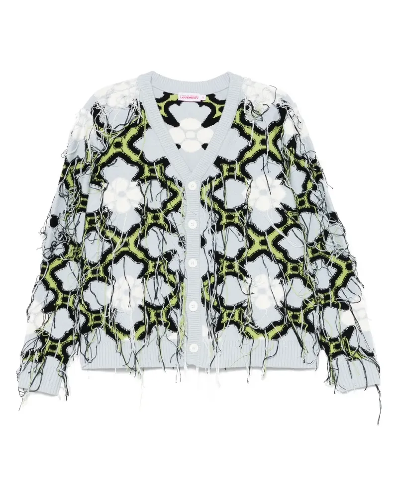 Charles Jeffrey Loverboy Guddle Cardigan - Blau Blau