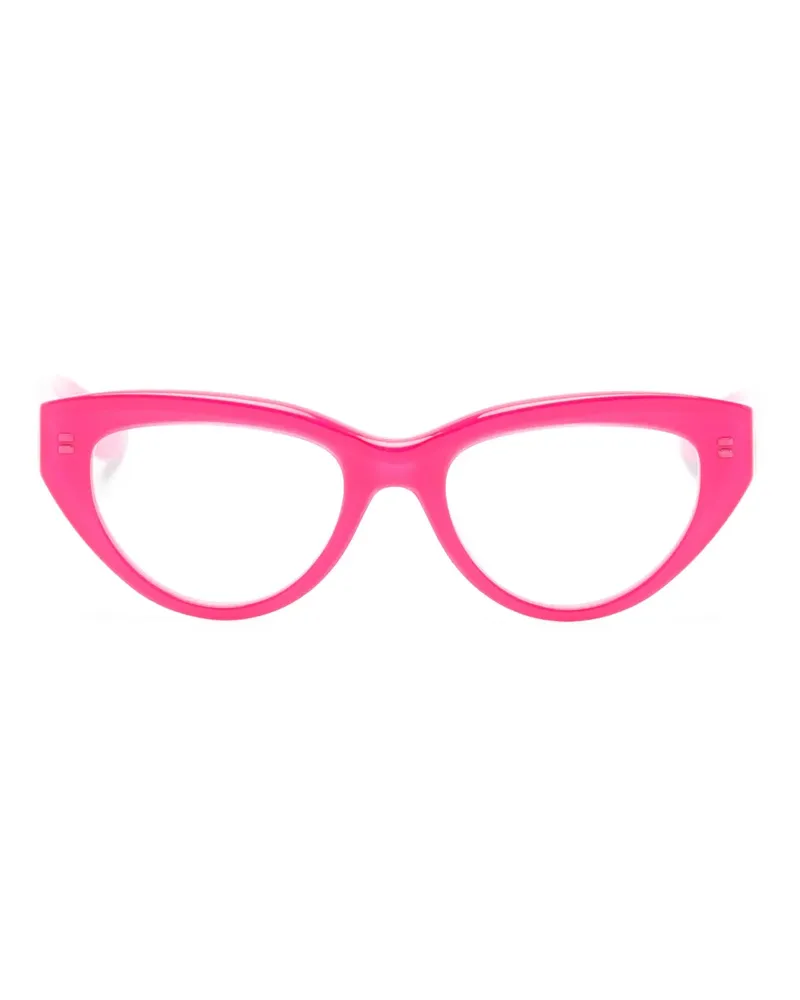 Alexander McQueen Klassische Cat-Eye-Brille - Rosa Rosa