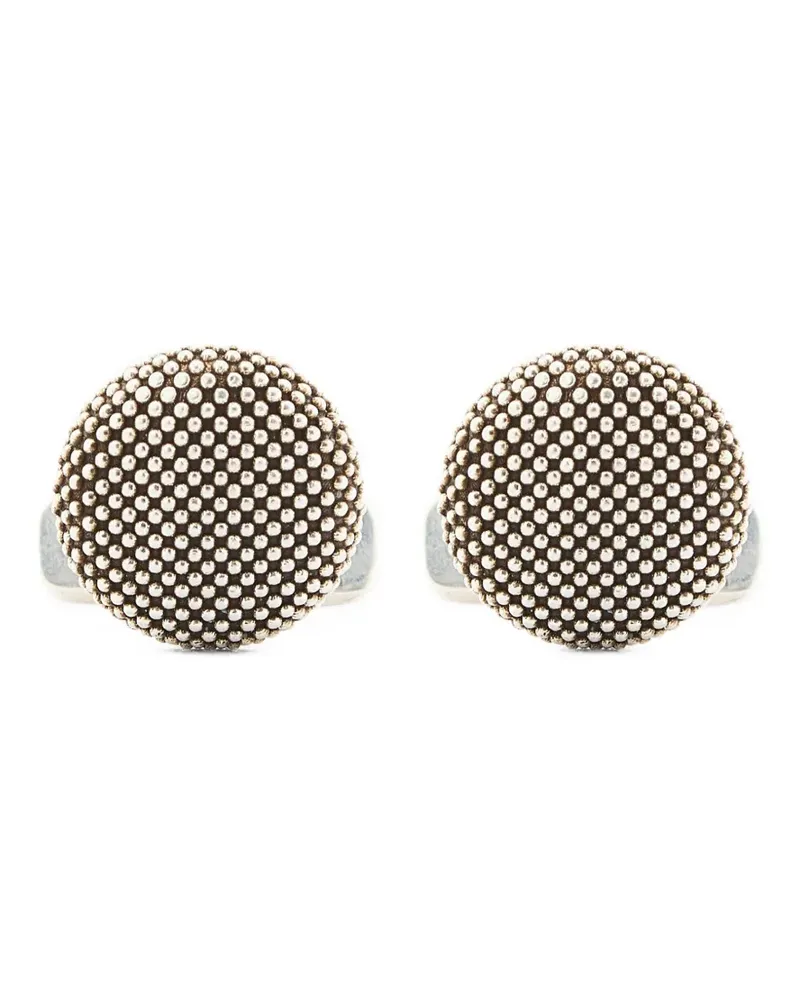 Giorgio Armani sterling-silver cufflinks - Silber Silber