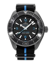 Omega 2023 ungetragene Seamaster Planet Ocean 6000M 45,5mm Schwarz