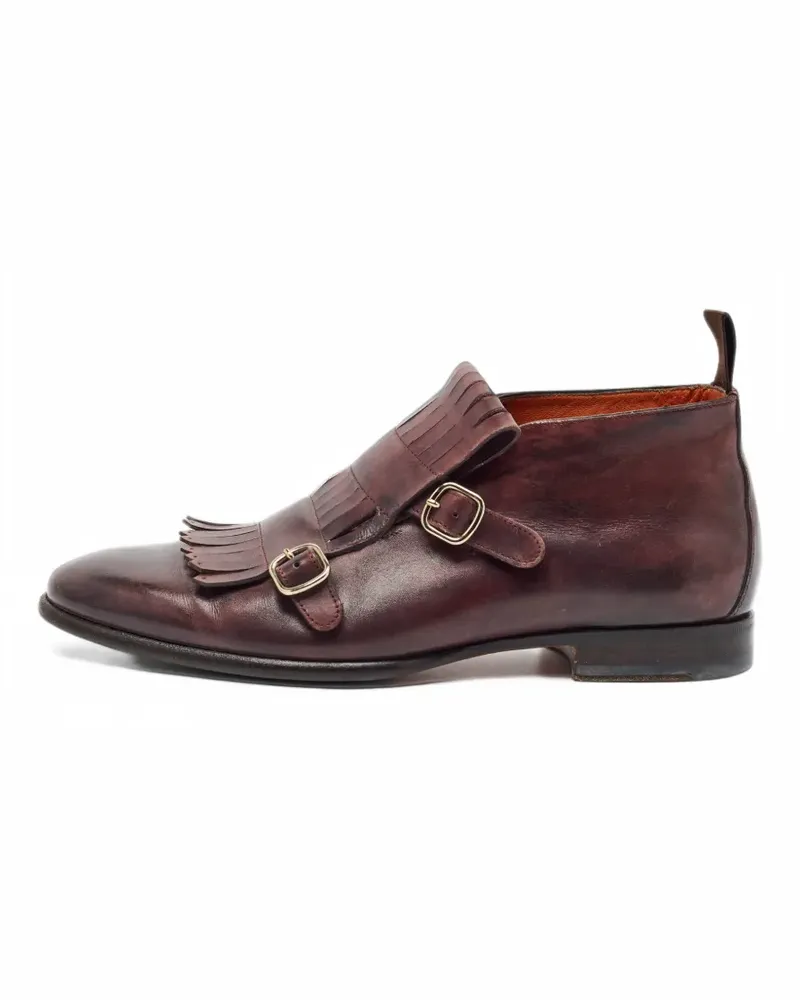 Santoni Oxford-Schuhe aus Leder - Braun Braun