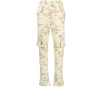 Cargohose mit Camouflage-Muster