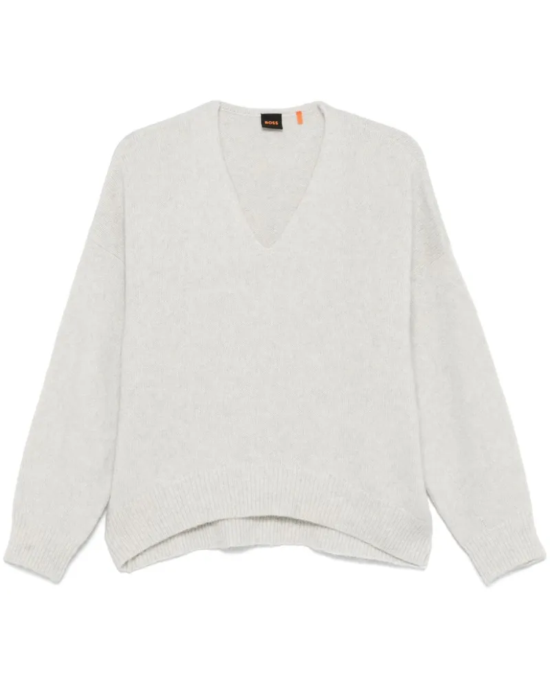 HUGO BOSS Fondys Pullover - Grau Grau