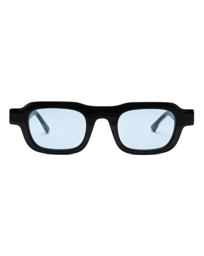 Nialaya Sonnenbrille mit eckigem Gestell - Schwarz Schwarz