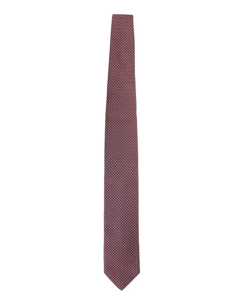 Lanvin patterned tie - Blau Blau