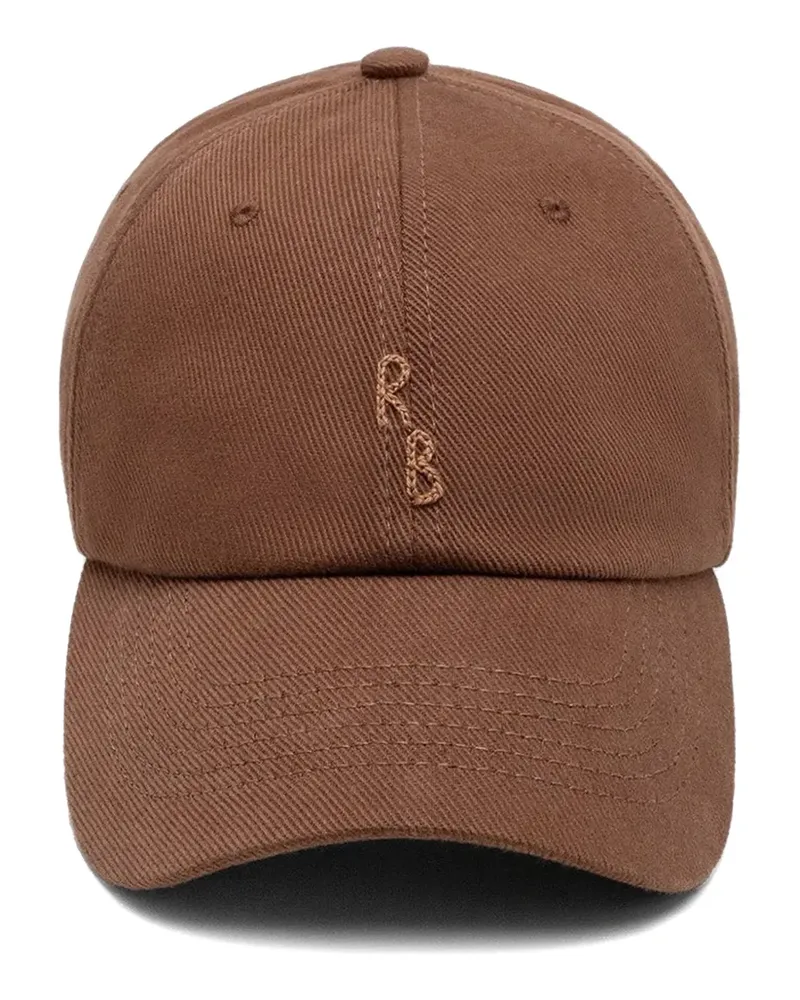 RUSLAN BAGINSKIY Baseballkappe mit Logo-Stickerei - Braun Braun