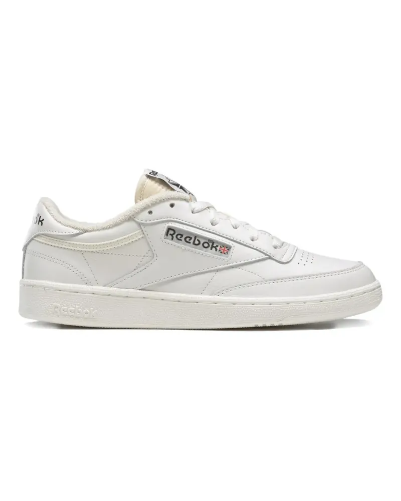 Reebok Club C 85 logo patch sneakers - Weiß Weiß