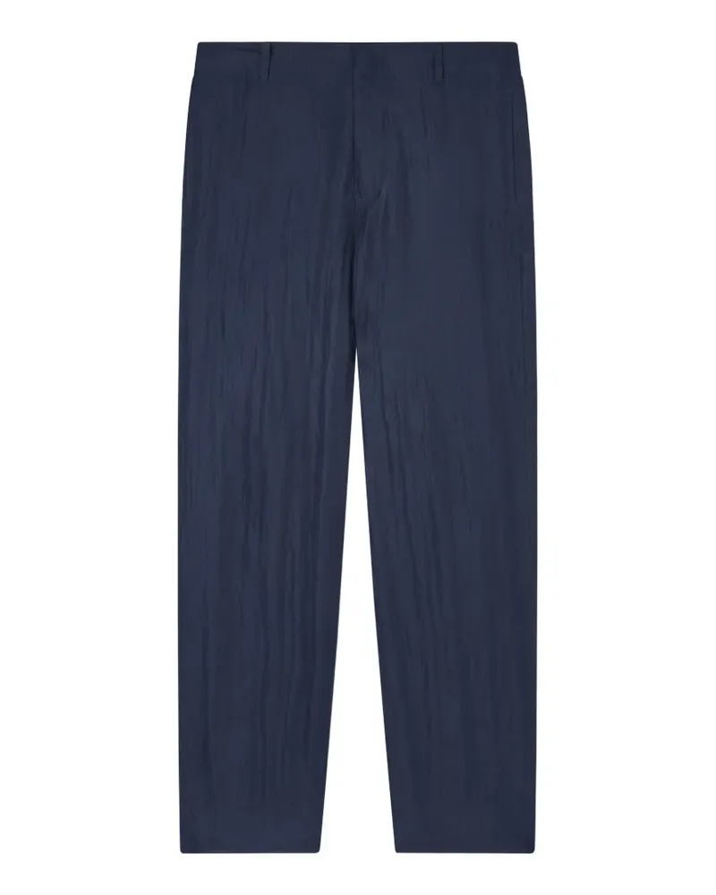 Giorgio Armani Strukturierte Hose - Blau Blau