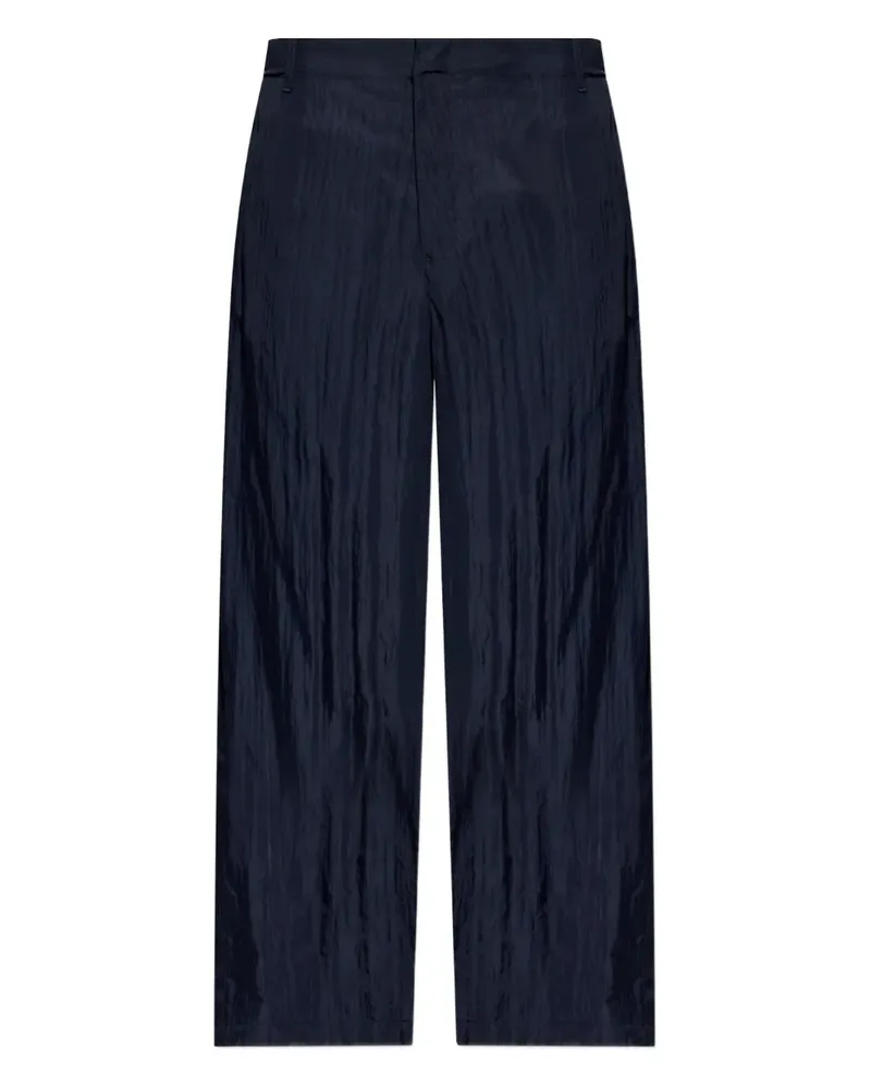 Giorgio Armani Strukturierte Hose - Blau Blau