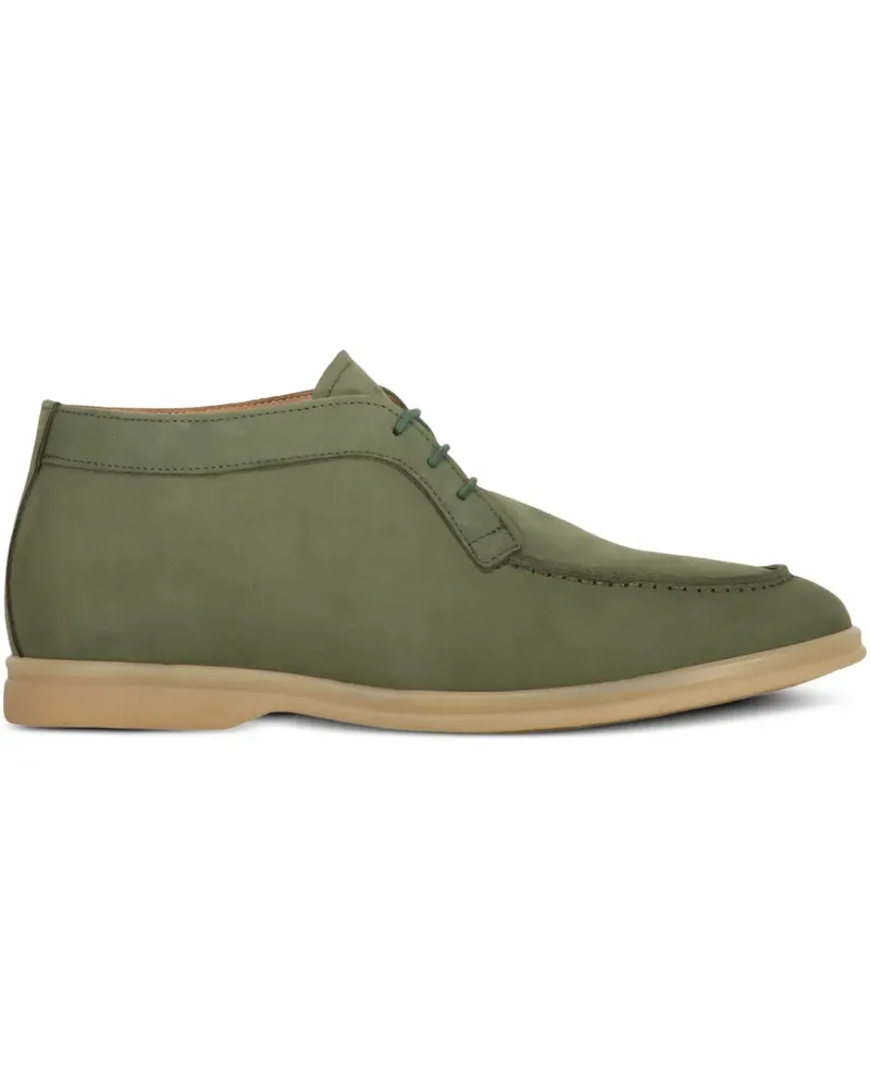 Bruno Magli Schnürstiefel aus Leder - Grün Grün