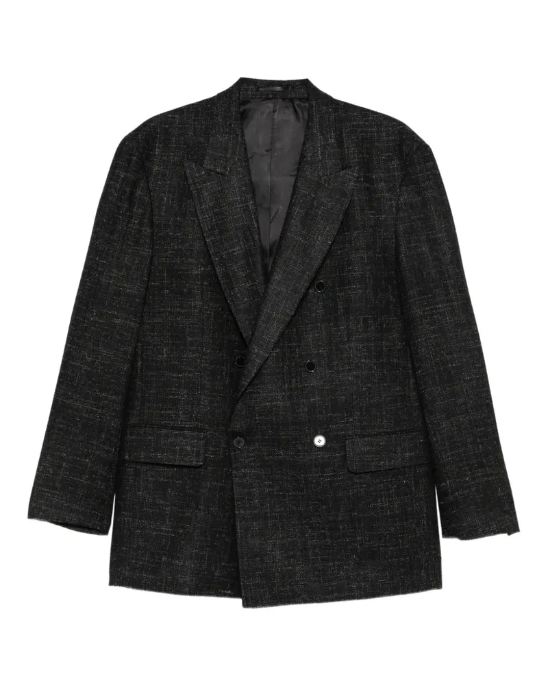 Karl Lagerfeld Soul double-breasted blazer - Schwarz Schwarz