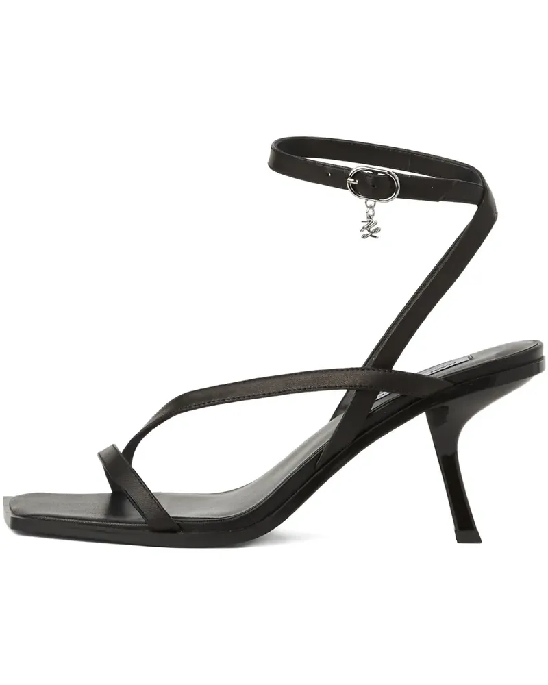 Karl Lagerfeld Karmel Sandalen mit Riemen - Schwarz Schwarz