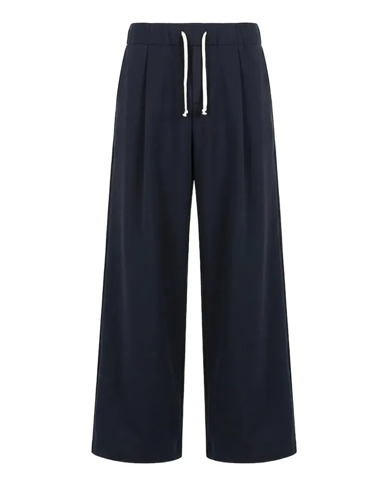Société Anonyme Gatsby drawstring pleated trousers - Blau Blau