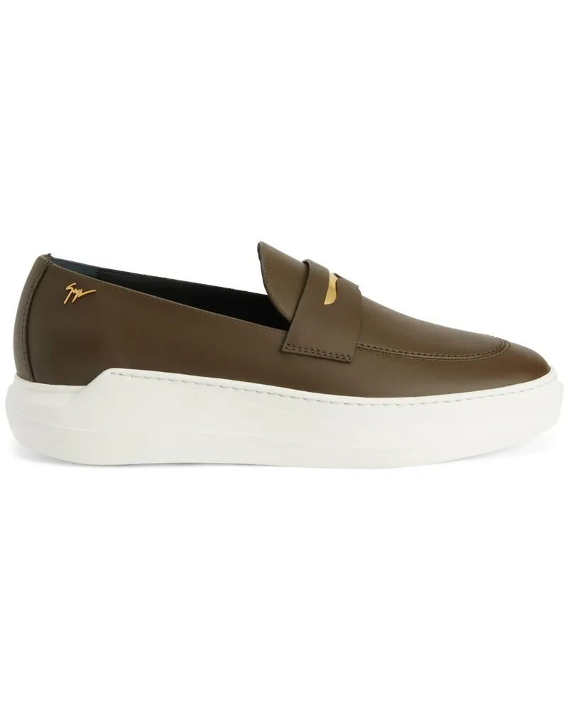 Giuseppe Zanotti New Conley Loafer - Grün Grün