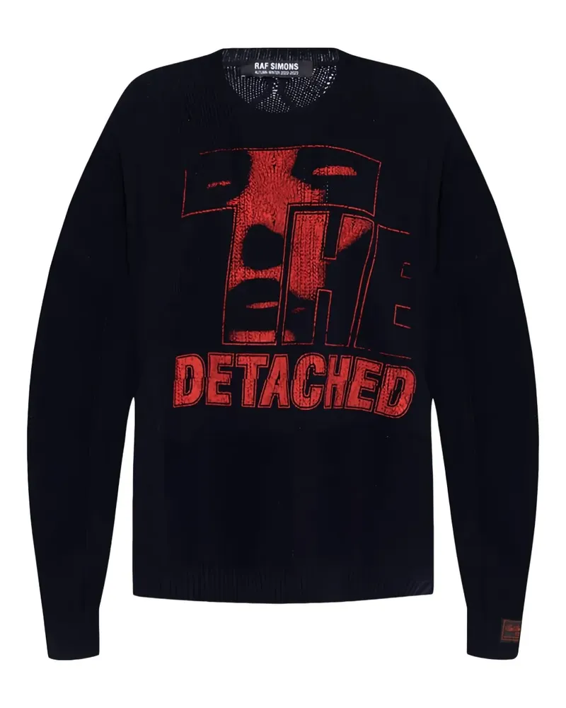 Raf Simons Detached sweater - Schwarz Schwarz