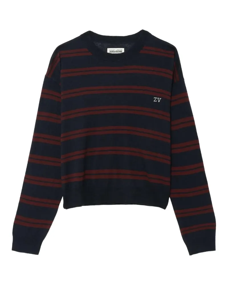 Zadig & Voltaire Swapy Pullover 100% Kaschmir - Blau Blau