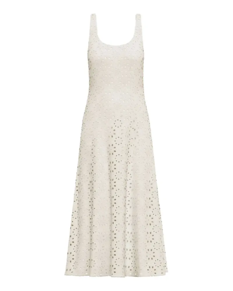 MARELLA broderie-anglaise A-line dress - Nude Nude