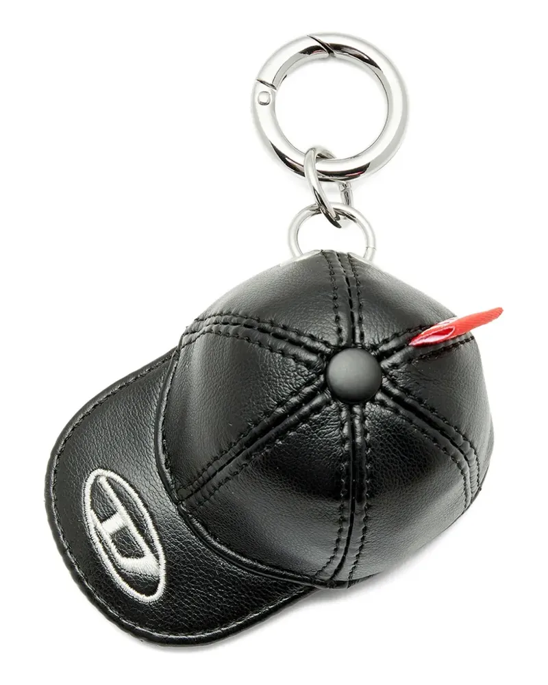 Diesel Baseball Schlüsselanhänger mit Baseballkappe - Schwarz Schwarz