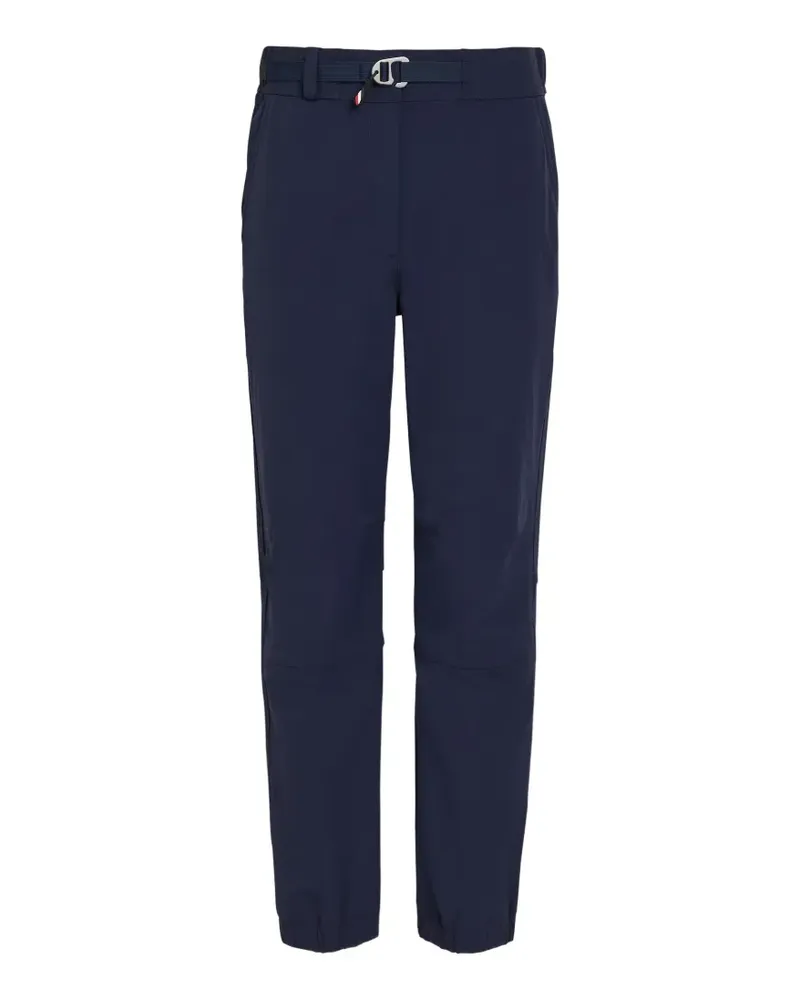Moncler belted trousers - Blau Blau