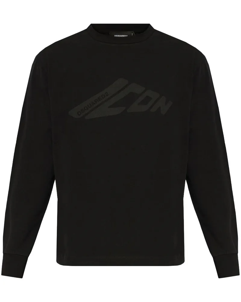 Dsquared2 Icon Sweatshirt - Schwarz Schwarz