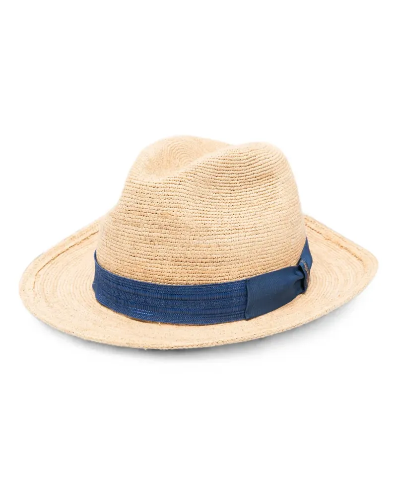 Borsalino Federico straw hat - Nude Nude
