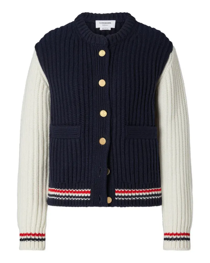 Thom Browne Cardigan aus Kaschmir - Blau Blau