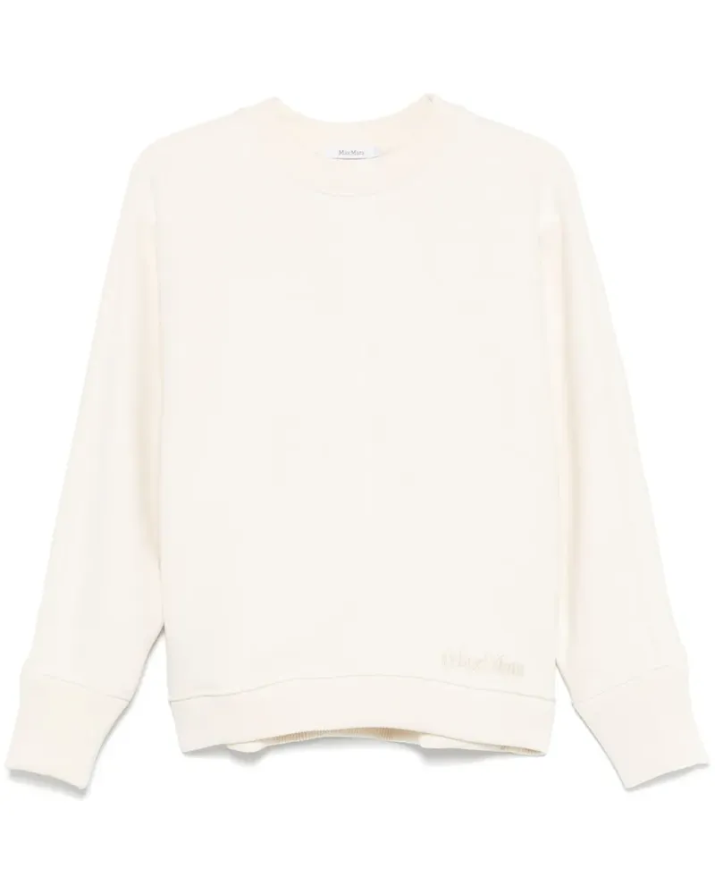 Max Mara Cral Pullover - Weiß Weiß