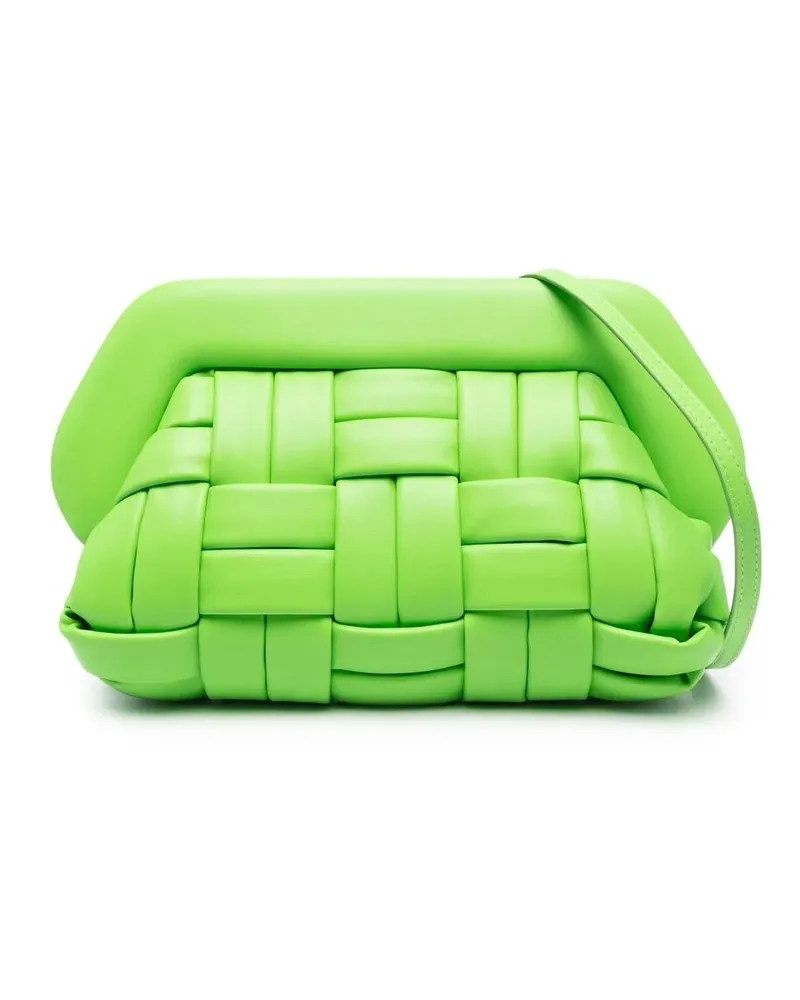 THEMOIRÈ Bios Weaved Mantis Clutch - Grün Grün