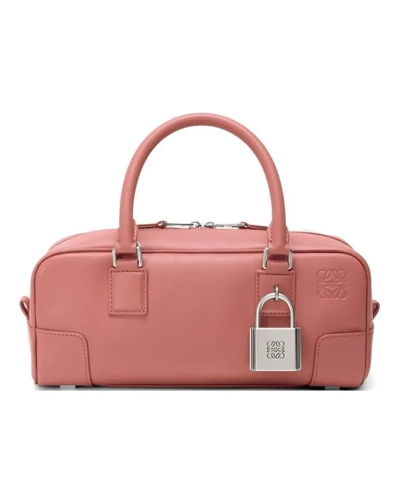 Loewe Amazona 23 padlock-detail tote bag - Rosa Rosa