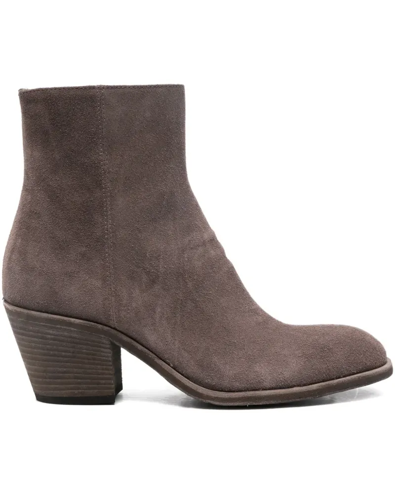 Officine Creative Italia Sydne 008 Stiefeletten aus Wildleder - Braun Braun